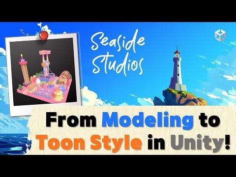 From Modeling to Toon Style in Unity! (UModeler X × All In 1 Shader Workflow)