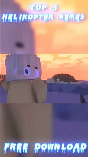TOP 5 HELIKOPTER MEMES | MINECRAFT ANIMATIONS [ TIKTOK ]