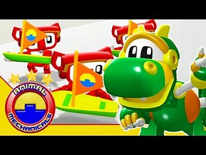 Animal Mechanicals Full Episodes | Episode 323: Mechana Copycat Island | Cartoon For Kids HD