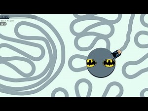 Paper.io 2 Map Control: 100.00% [Batman]