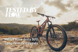 4.4K views · 41 reactions | Our Merida eOne Sixty 900 long-term test bike gets a few new tweaks, with some narrower rubber for more precision, four-piston Shimano brakes and some suspension tuning. Plus we look at the positives and negatives of its tight geometry. Merida Bikes Australia | Flow Mountain Bike | Facebook