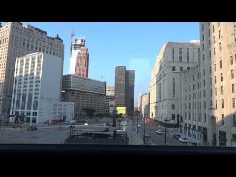 Detroit People Mover Ride (June 2024) - Detroit, MI