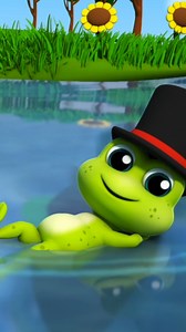 Five Little Speckled Frogs #shorts #cartoonvideos #trending #popular #ytshorts | Bob The Train - Nursery Rhymes & Cartoons for Kids