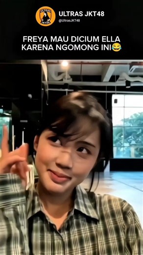 Freya JKT48 mau dicium Ella JKT48 karena ngomong ini 😂