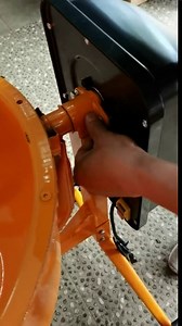 4.2 Cu Ft Cement Concrete Mixer Portable 1/2 Hp Electric Cement Mixer Machine with Wheel & 120L Freestanding Barrow Machine, Mixing Tools for Stucco Concrete Mortar