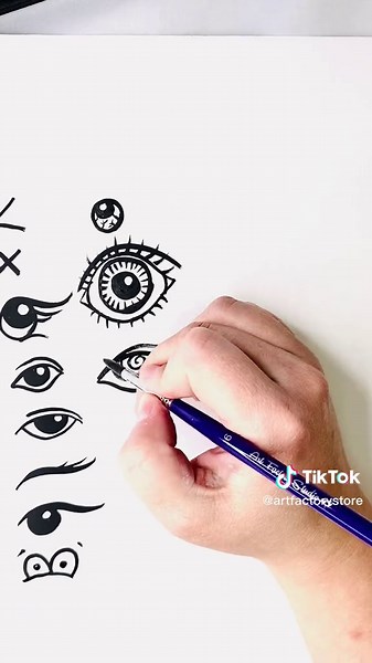 How to Draw Eyes for Face Painting - Easy Tutorial