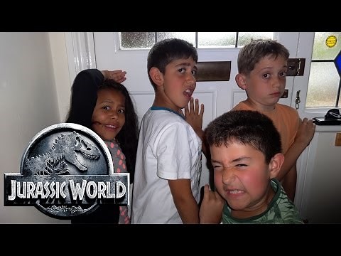 T-Rex Vs Kids: Jurassic World Parody: "Dinosaur House"