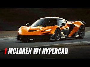 McLaren W1: The Sounds of the 1,258HP Hybrid V8