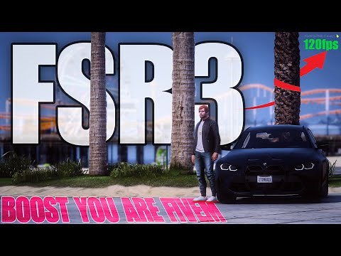 HOW TO INSTALL DLSS 3 IN FIVEM [GTA 5] FSR3 Upscaler Mod For FiveM / FPS Boost