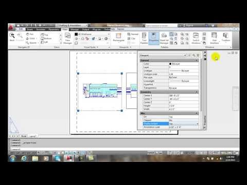 AutoCAD II 29-20 Locking and Unlocking Floating Viewports