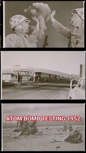 Atom Bomb Testing, 1952.