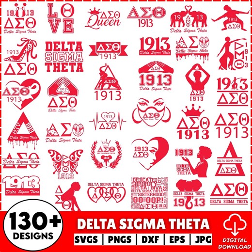 Delta Sigma Theta Svg,delta Sigma SVG,1913 Hand Sign,greek Letter Svg,dst 1913 Svg,aeo Clipart,sorority Sisterhood,cricut & Silhouette - Etsy