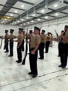 JROTC Rifle Drill Team Steals the Show #marinecorps #usmc #usmarines #navy