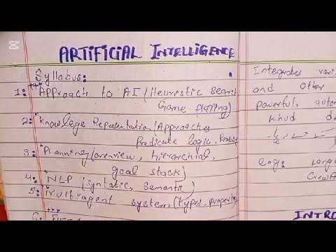 Syllabus Breakdown & Essentials of Artificial Intelligence | Generative AI | Agentic AI