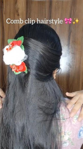 How to use comb clip 🎀✨️ | chainese hairstyle | #hairstyle #hair #shorts