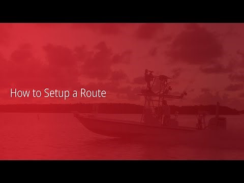 Simrad NSSevo3S | How to Setup a Route