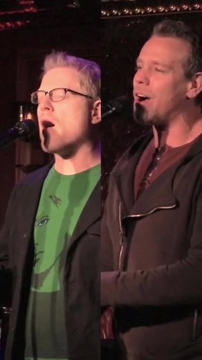 Dynamic Duet: Anthony Rapp and Adam Pascal Singing Harmony from Rent