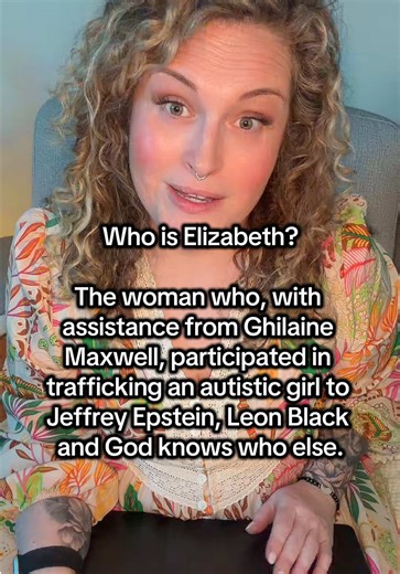The Role of Elizabeth in Jeffrey Epstein's Scandal