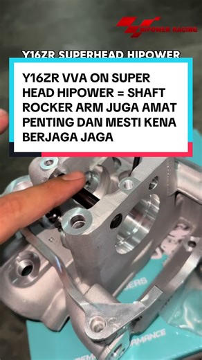 Y16ZR VVA ON: Pentingnya Shaft Rocker Arm