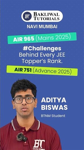 How I Mastered JEE Chemistry After Struggling in Class 11 | Aditya Biswas AIR 751 #jee2025