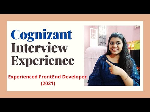 Cognizant Interview Experience 2021 | CTS Frontend /React Developers Interview Experience