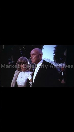 Gene Hackman- Oscars 1972 arrival and backstage