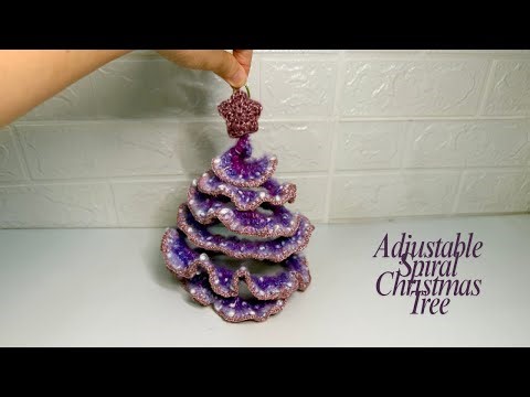 Auntie Nat’s Crochet - Trending Viral Adjustable Spiral Christmas Tree (Part 1/2 - Tree)
