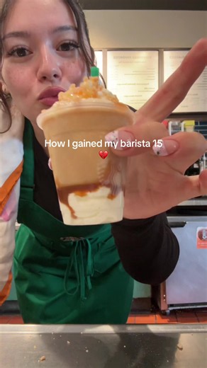 How I gained my barista 15 — Starbucks barista story