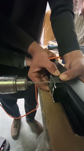 Perfect Aluminum Drilling 🔩🔥 | Satisfying Metal Work ASMR #Shorts