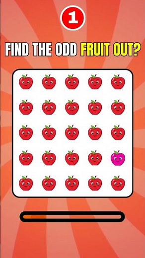 Can You Find the Odd Fruit Out? 🍎🍓 | Odd One Out Challenge
