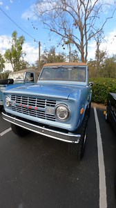 First generation Ford Bronco. It had a good 10-year run from 1966 to 1977. But competing with the Cherokee and Blazer told Ford they had to Go Bigger. Like - Follow - Share #backyardcarz #offroad #4wd #centralflorida #carshow #SUV #4x4 #american #carstuff #ford | Backyard Carz