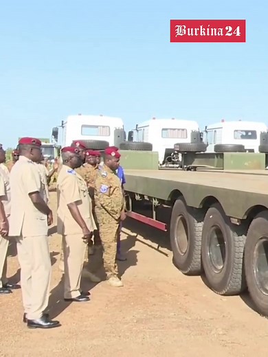 Matériel militaire moderne pour l'armée burkinabè en 2024