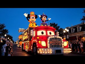 Paint the Night Parade FULL SHOW | Disney Magic at Night | Disneyland Halloween 2025