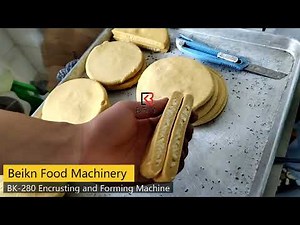 How to make pupusa with a machine Beikn Encrusting machine