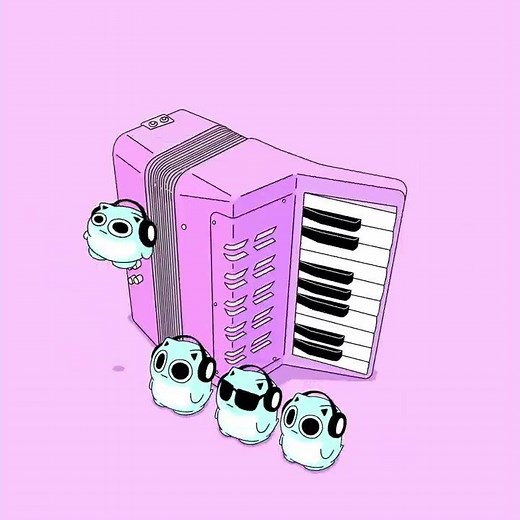 Tiny Accordionists - BLUE HAMHAM x STUDIO KILLERS