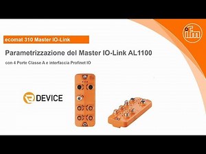 How to: Parametrizzazione del Master IO-Link AL1100