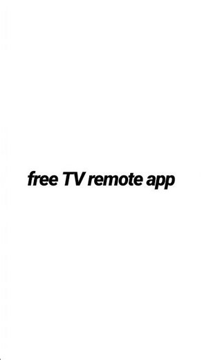 Free TV Remote App 🚀📱 #tvremote #remote #iphone