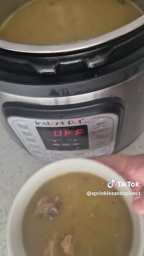 Hearty Instant Pot Split Pea Soup Recipe