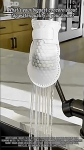 Perfect tap water filter: Smart fabric faucet trap for clean kitchen water