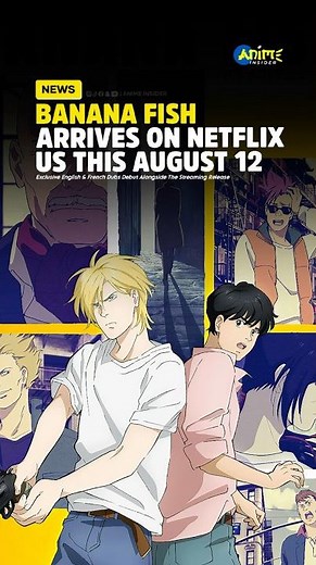 💛 Banana Fish is finally coming to Netflix US!