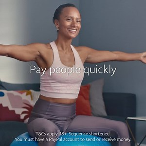 1.4K reactions · 72 shares | Pay people, mid-yoga pose, with PayPal. Sending and receiving funds requires an account with PayPal. | PayPal | Facebook