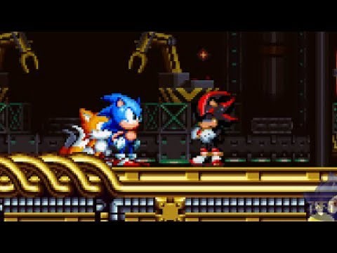 Shadow SSZ Boss | Sonic Mania Mods ⮚ Walkthrough