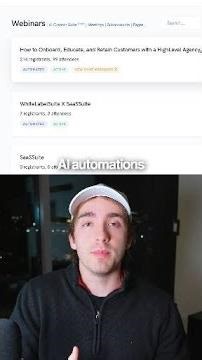 How to Sell AI Automation Services Without Sales Calls 🚀 | Use Auto Webinars to Close Clien #shorts