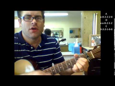 How to play "All Shook Up" by Elvis on acoustic guitar (Made Easy)