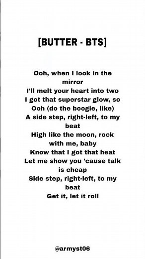 bts - butter (lyrics) #viral #lyrics #kpop #bts #butter