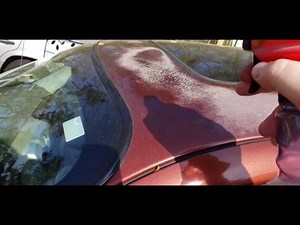 Car Clear Coat /Paint Peeling Off - How to Temporarily Protect and Shine Your Finish