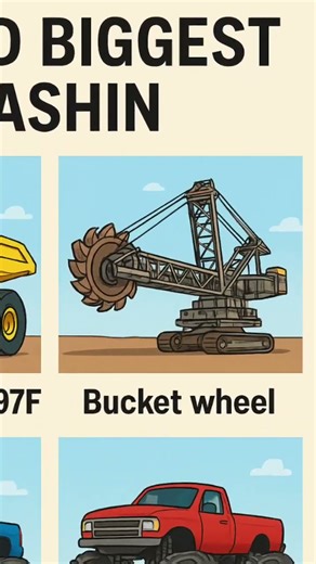 ⭐ "World’s Biggest Machines | Cartoon Edition"