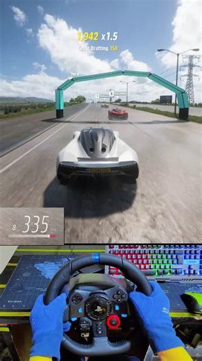 Aston Martin Valhalla 2019 CONCEPT vs Racing Legends – UNFAIR RACE?! _ FH5 | G29 Steering Wheel