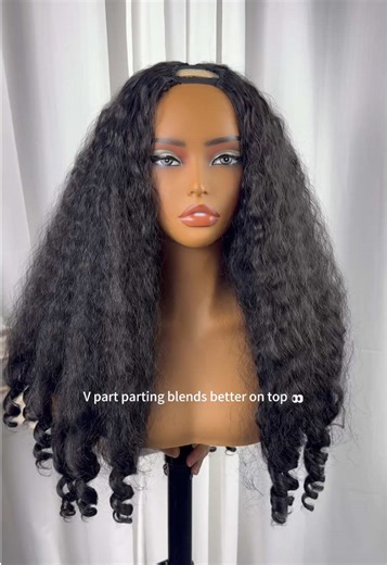 V Part Wig Tutorial for Beginners