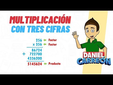 COMO HACER UNA MULTIPLICACIÓN CON 3 CIFRAS Super facil - Para principiantes